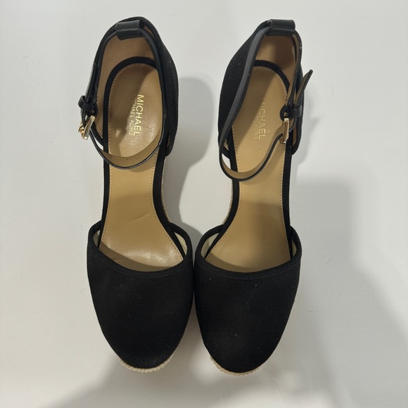 Michael Kors Kendrick Wedge Women’s Black Espradrille US10M - Picture 5 of 9